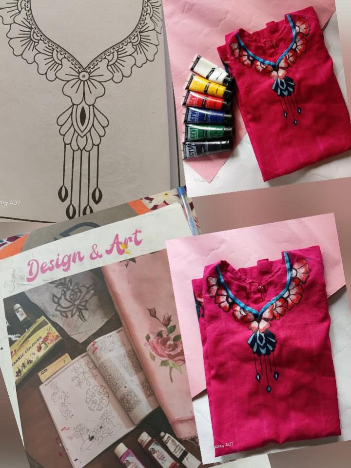 Design & Art Tracing book by Tasveer Fabrics – for fabric painting, glass painting, embroidery, textile crafts and art projects