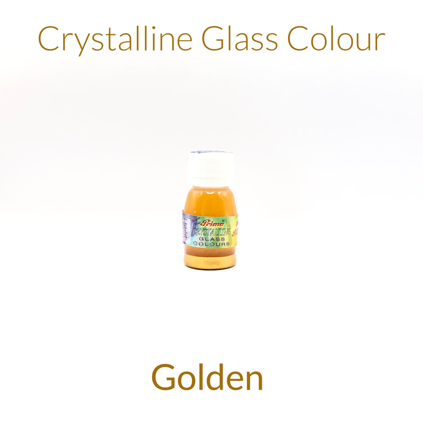 Crystalline glass paints prima