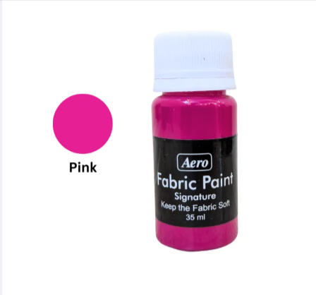 AERO Signature Fabric Paints – Matte Finish | 35ml Textile Color for Fabric Art