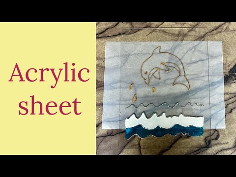 acrylic sheet for glass painting