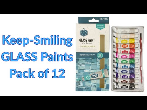 glass paints by keep smiling