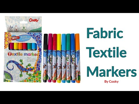 textile markers by cooky