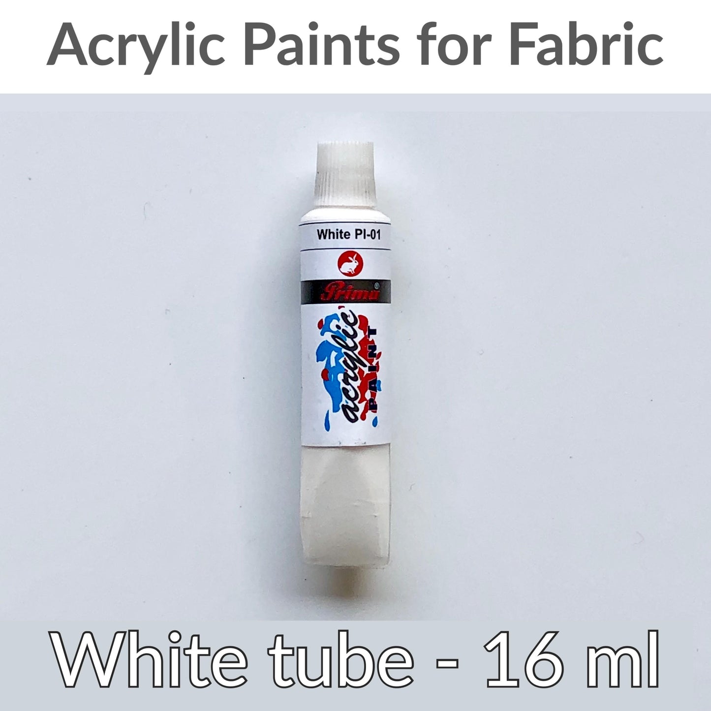 white acrylic paint