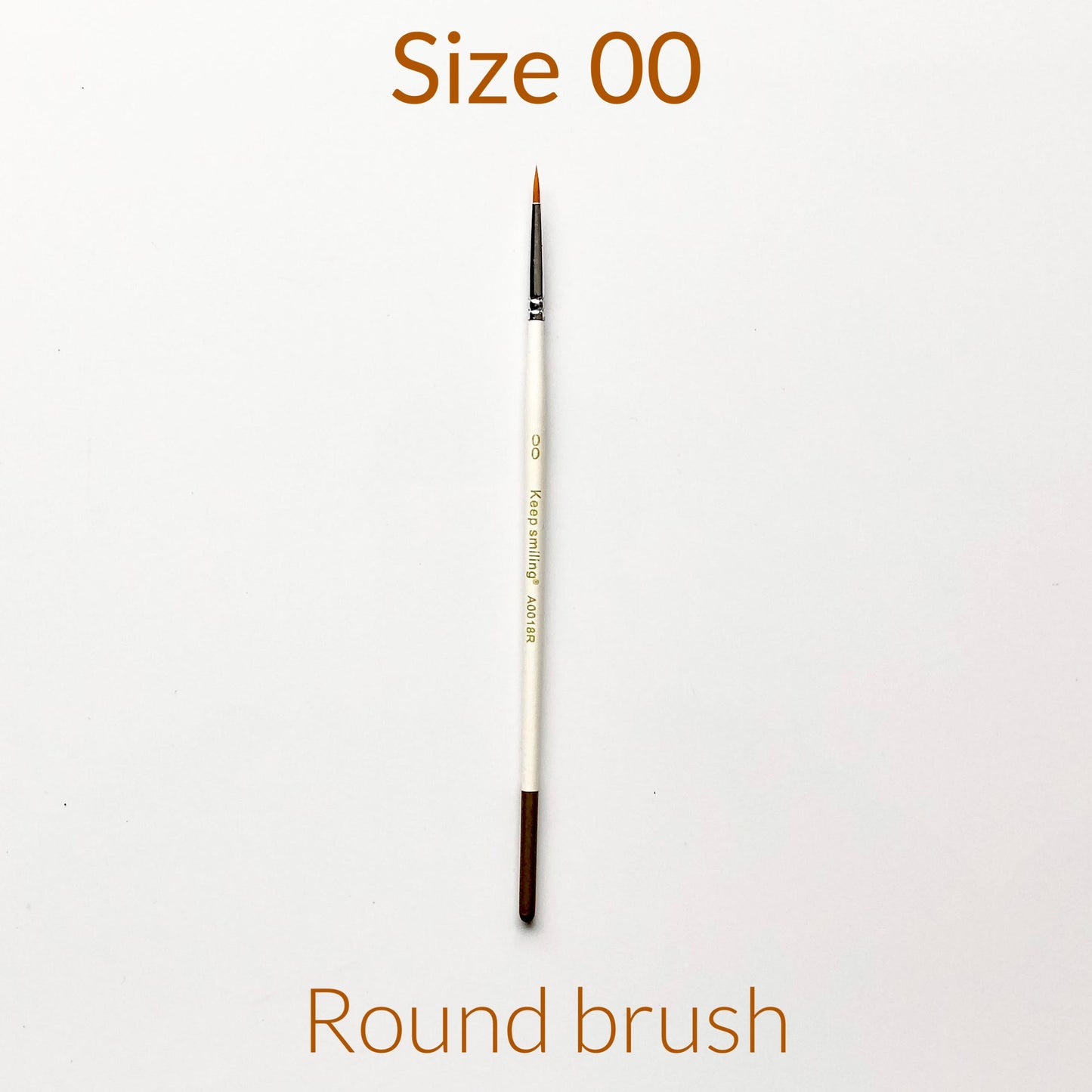 size 00 brush