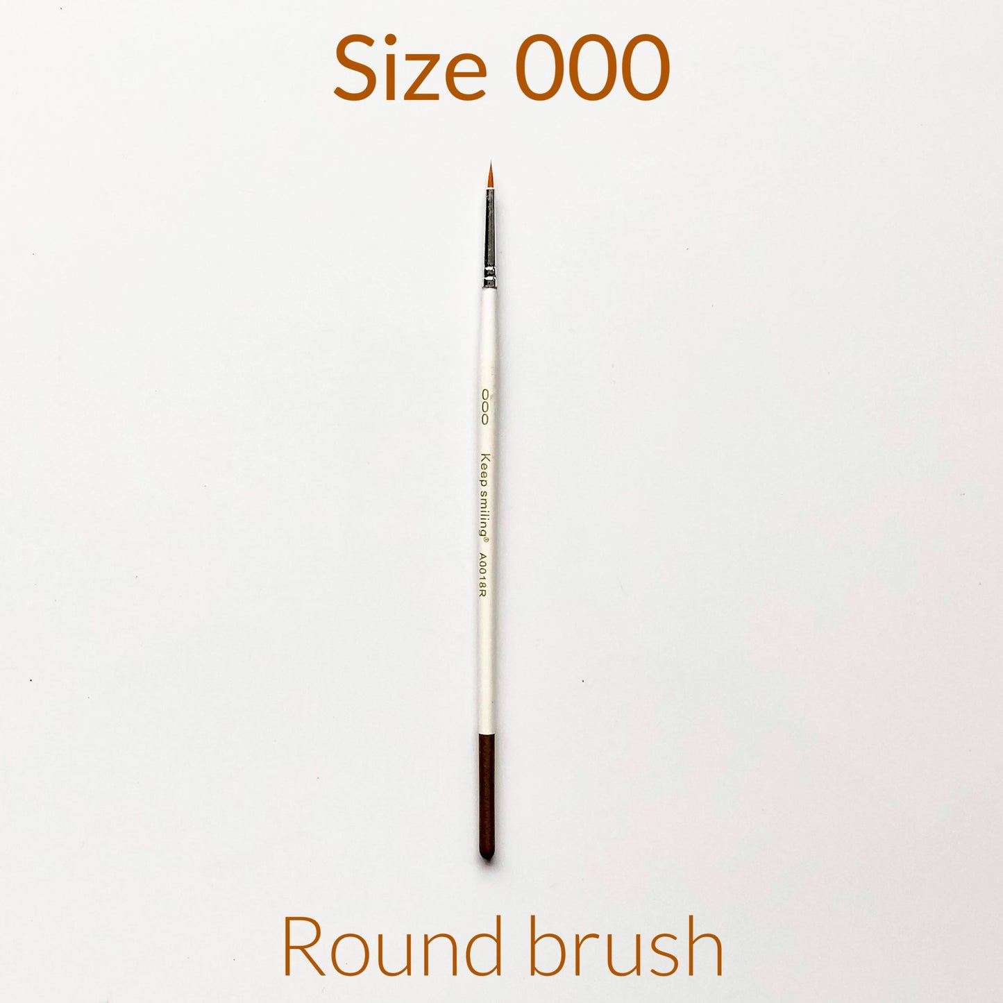 size 000 brush