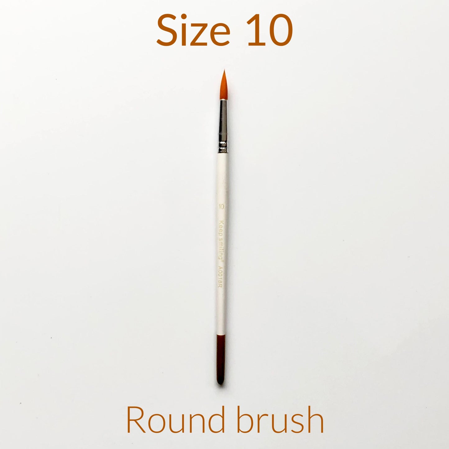 size 10 brush